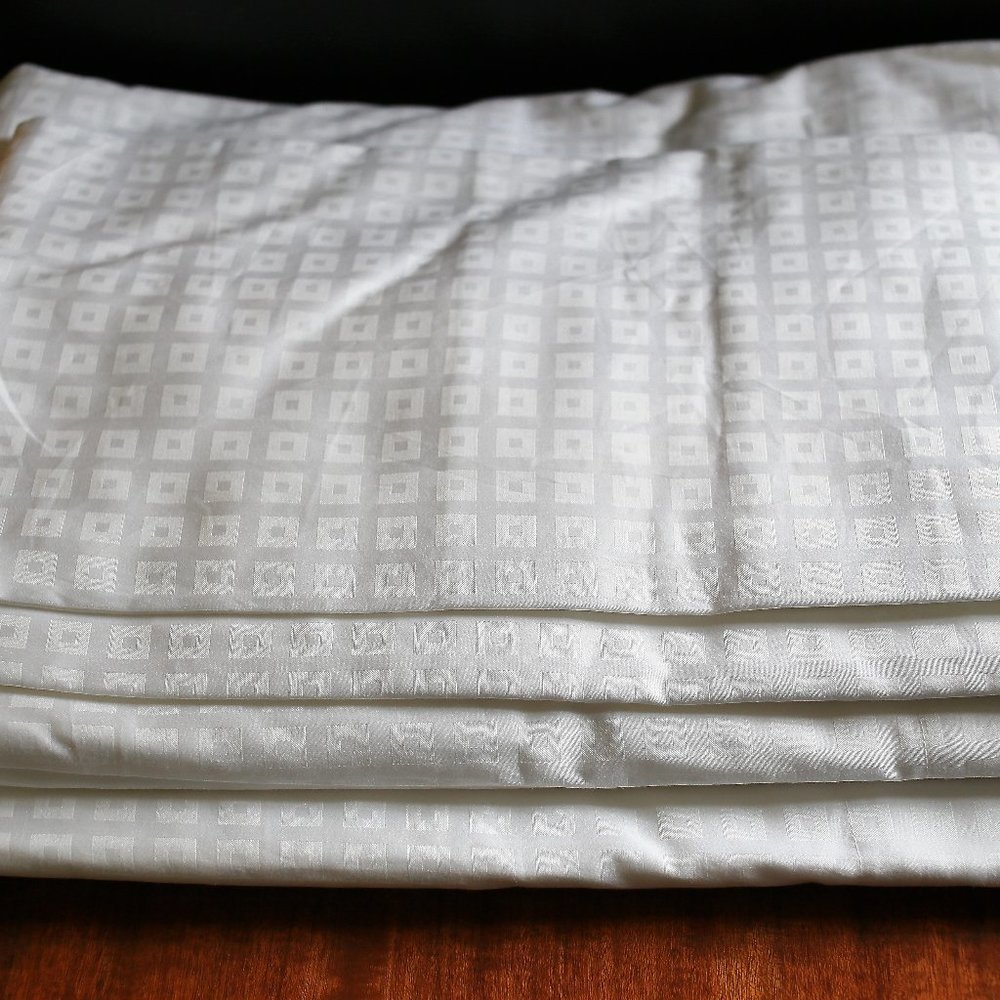 FRETTE CLAUDIA KING SHEET SET 100% COTTON NWT